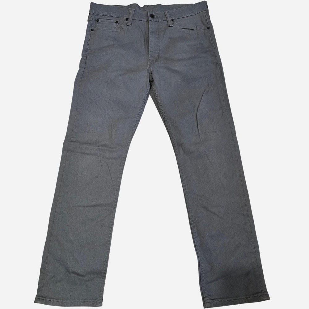 Levi's 513 gray straight leg jeans Size 32x30'